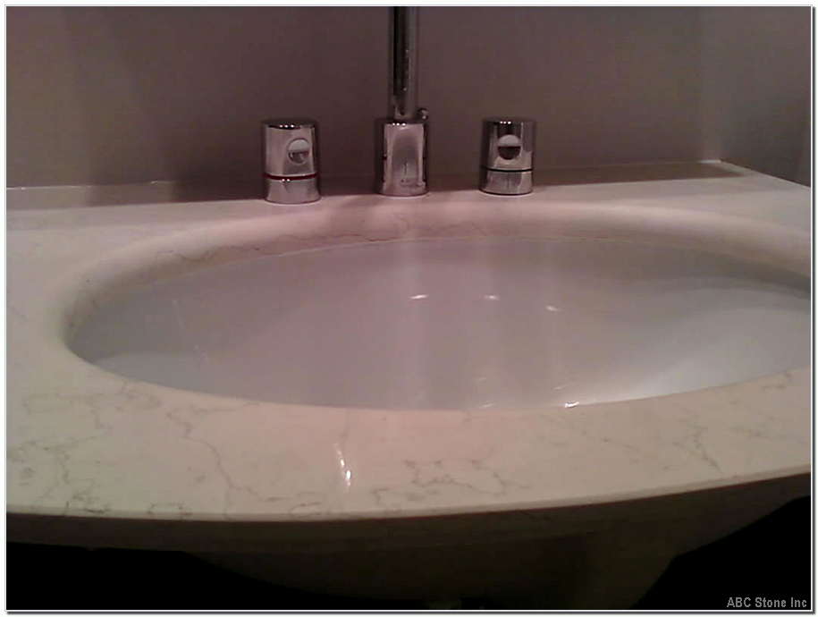 Repairing a Cracked Vanity