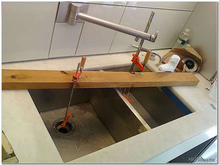 Dropped Sink Re Installation