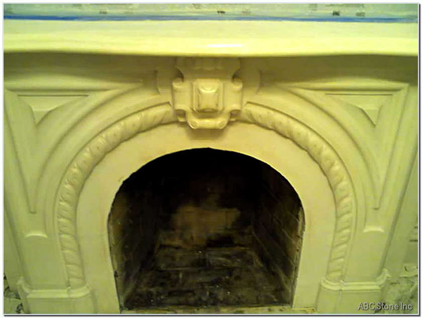 Cleaned Fireplace 