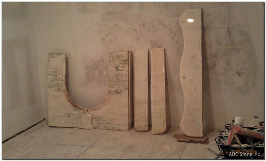 Repairing fireplace parts