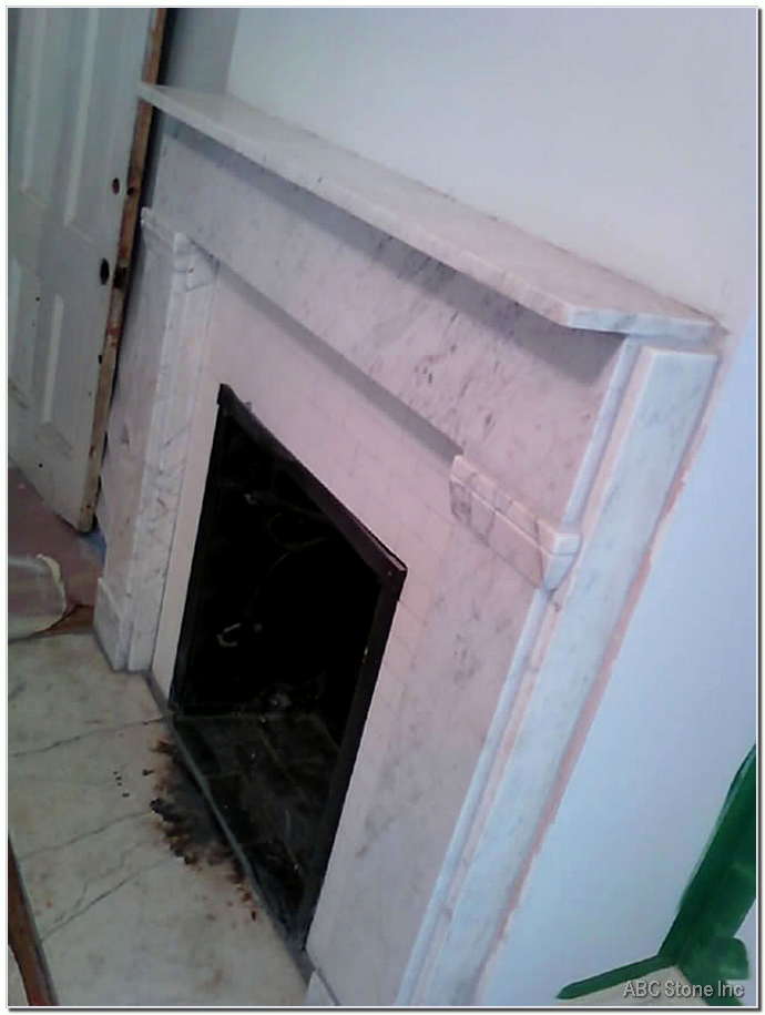 Cleaned fireplace ready for use