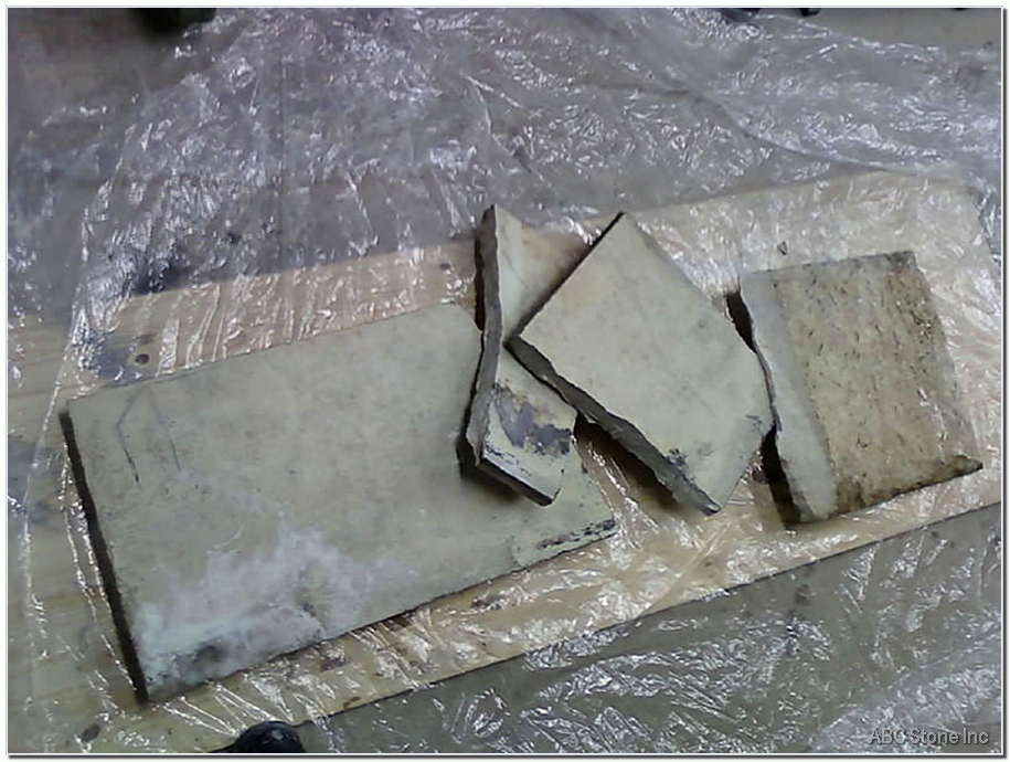 Fireplace Broken Floor Slab