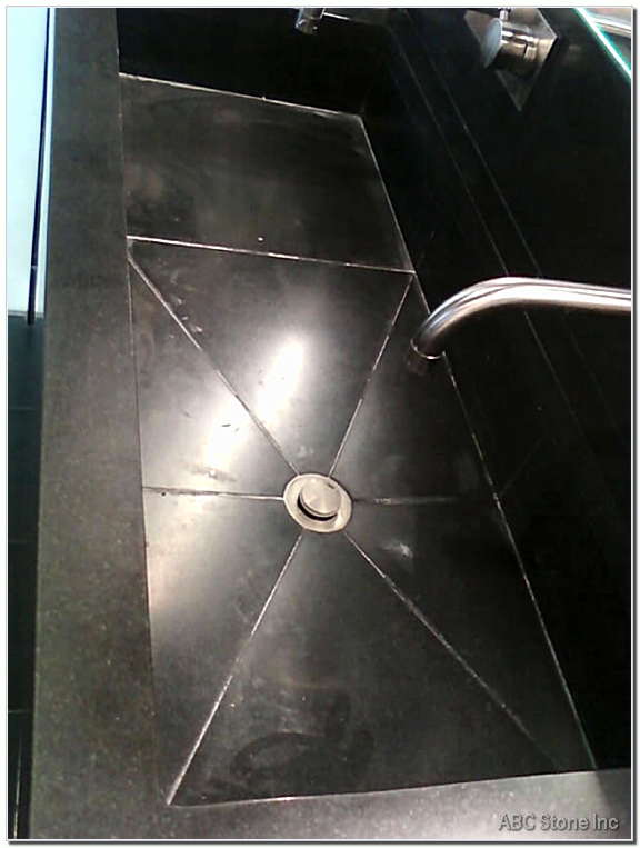Cracked granite sink   repair needed
