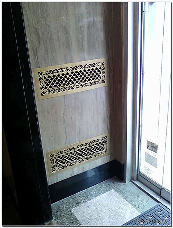 lobby entrance cleaned