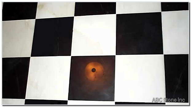 Polished Marble  Floor  Black  White  Gallery