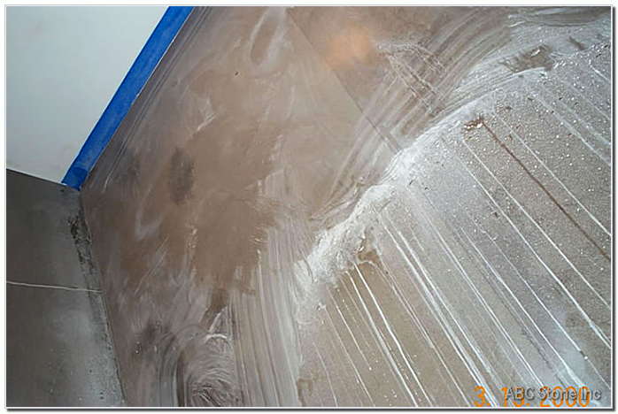 Marble wall slab honing process