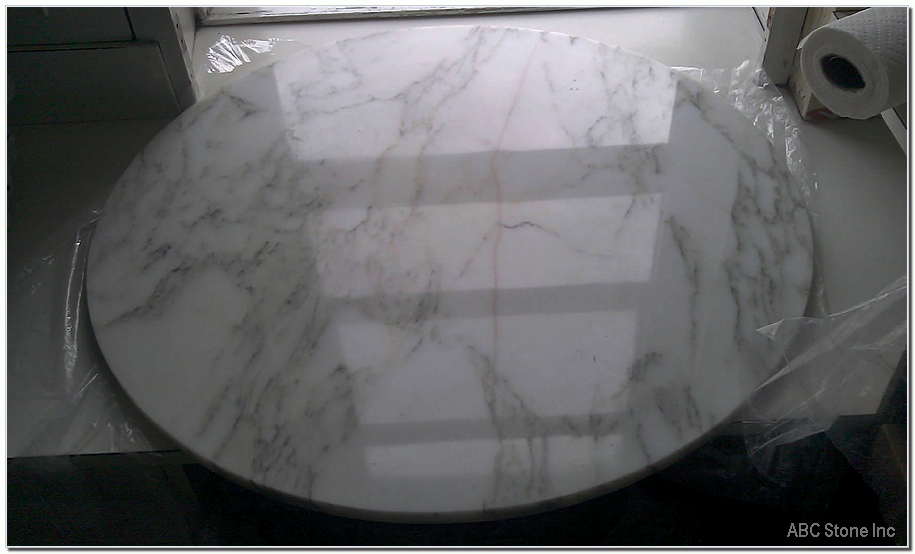 Round coffee table top for home interior design