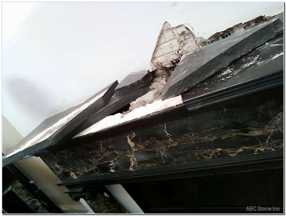 Slate Fireplace Repair   Professional Service after Renovation