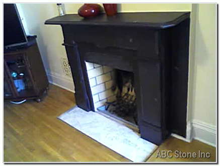 slate marble fireplace design