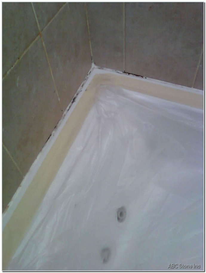 Before Applying Stain Proofing Caulk