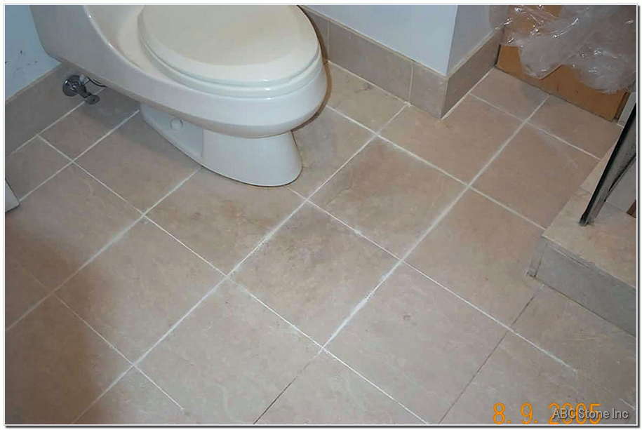 Restoration of Stained Marble surfaces