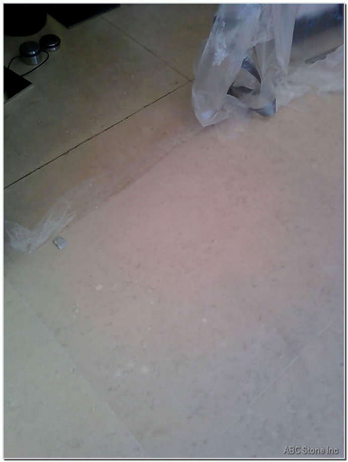 View of stone cleaning parts