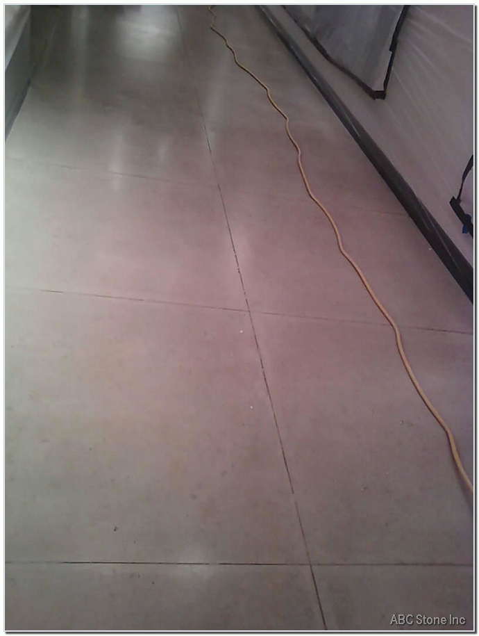 Cleaning floor slabs before starting
