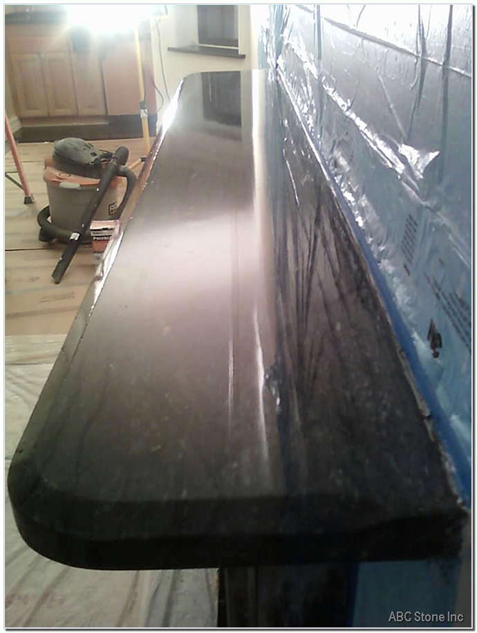 Surface fireplace repair after maintenance