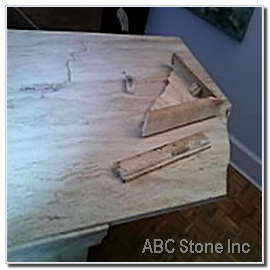 Corner of a Tabletop Workspace Before Starting Work