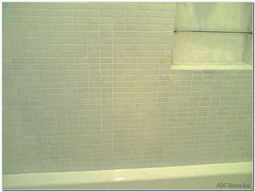 Regrouting shower tiles