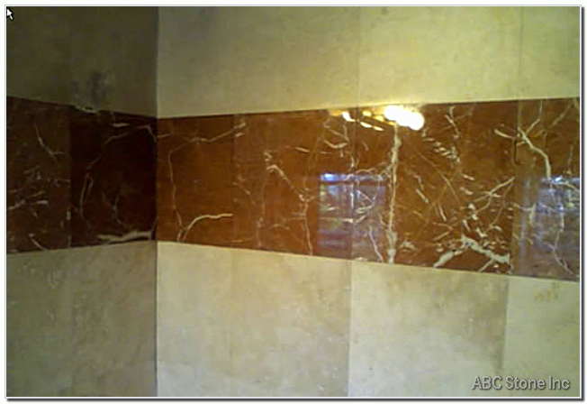 Polished Shower Wall Tiles